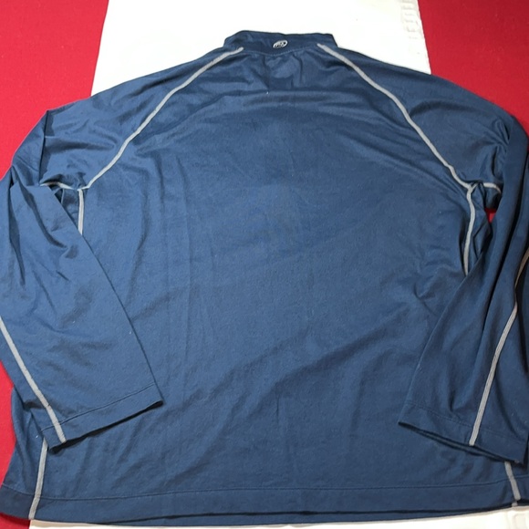 Cloudveil BLUE 1/4 Zip Pullover shirt cotton blend Long Sleeve hiking 2xl men’s - Picture 9 of 9